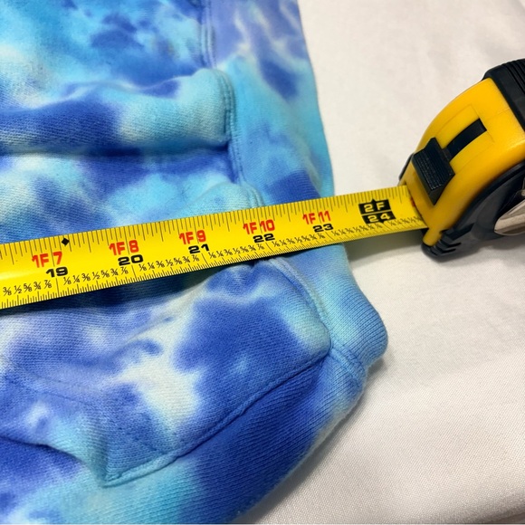 Revivalists blue tie-dye pullover hoodie - Picture 10 of 10